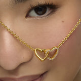 KIN Duo Heart Necklace